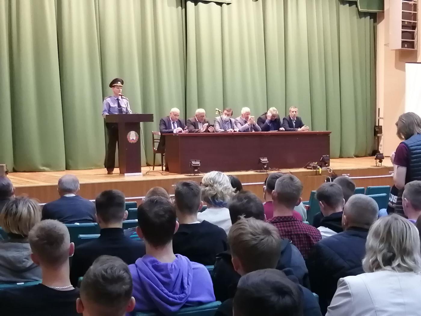 В БНТУ прошли встречи первокурсников с представителями правоохранительных органов